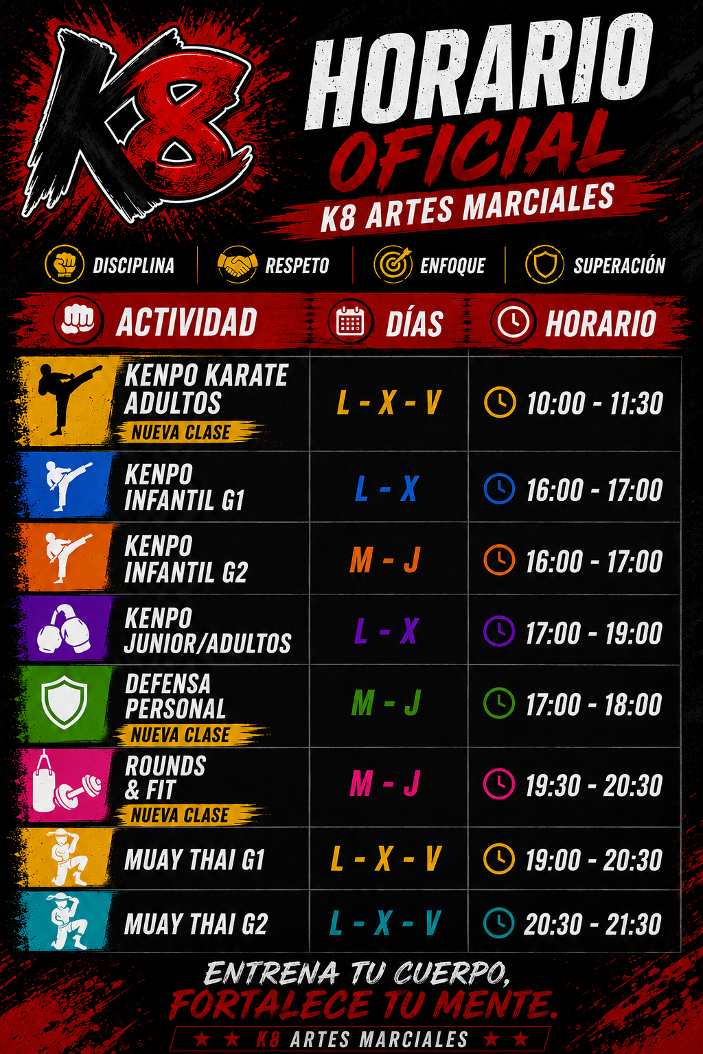 Horario